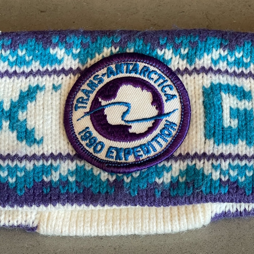 Vintage Trans-Antarctica 1990 Expedition GoreTex Ear Warmer Headband - Picture 3 of 11